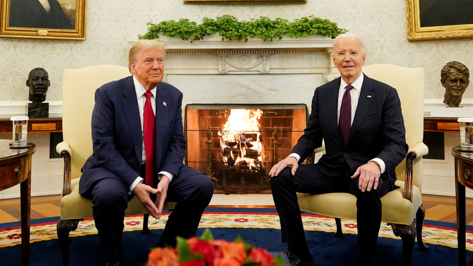 Joe Biden welcomes Donald Trump at White Home for transition of energy assembly President was by no means provided | US Information