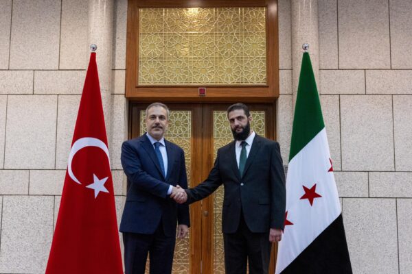 Turkiye FM meets Syria’s new leader, calls for lifting of global sanctions | Syria’s War News