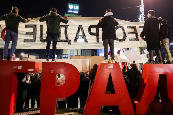 Thousands protest in Serbia as anger mounts over train station accident | Protests News