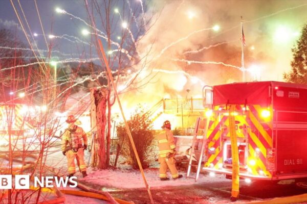 Fireworks explode during house fire in Massachusetts