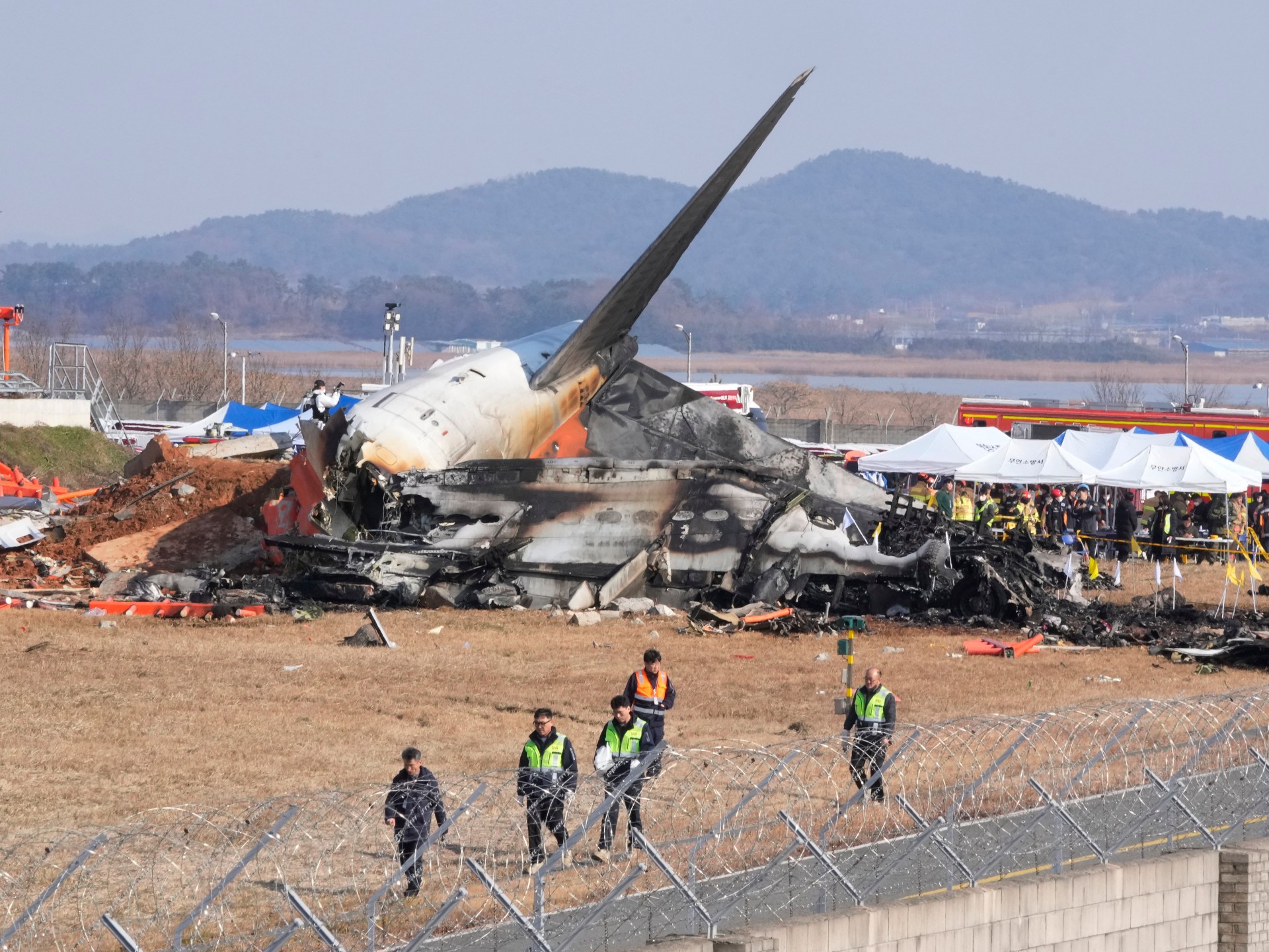 Passenger plane crashes at South Korean airport, killing 151 | Gallery News