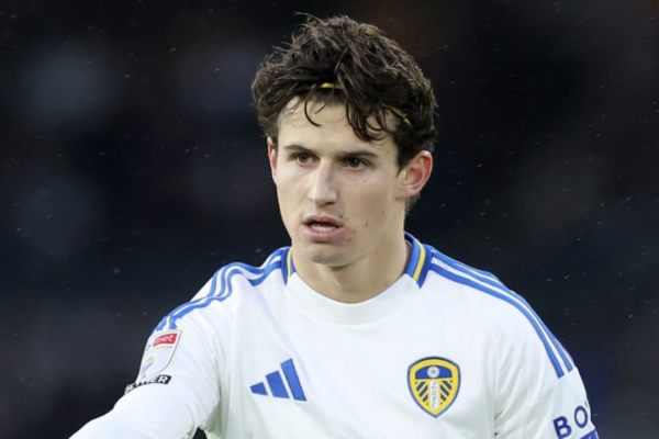 Brenden Aaronson scores in Leeds United’s home victory