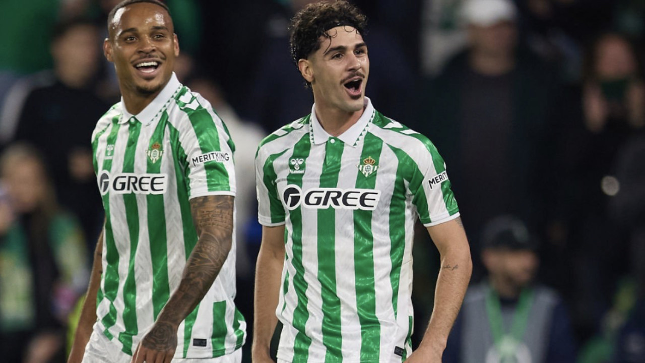 Johnny Cardoso delivers winning goal for Real Betis