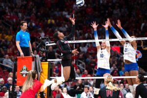 Gritty Louisville back in NCAA volleyball national-title match with 4-set win over Pitt