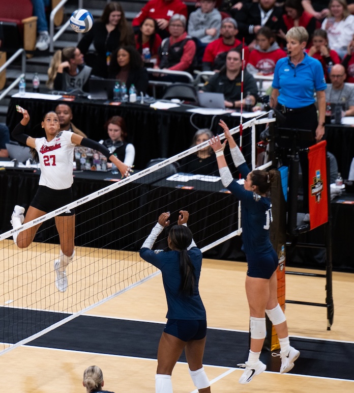 Reverse sweep! Penn State rallies past Nebraska and into NCAA volleyball title match