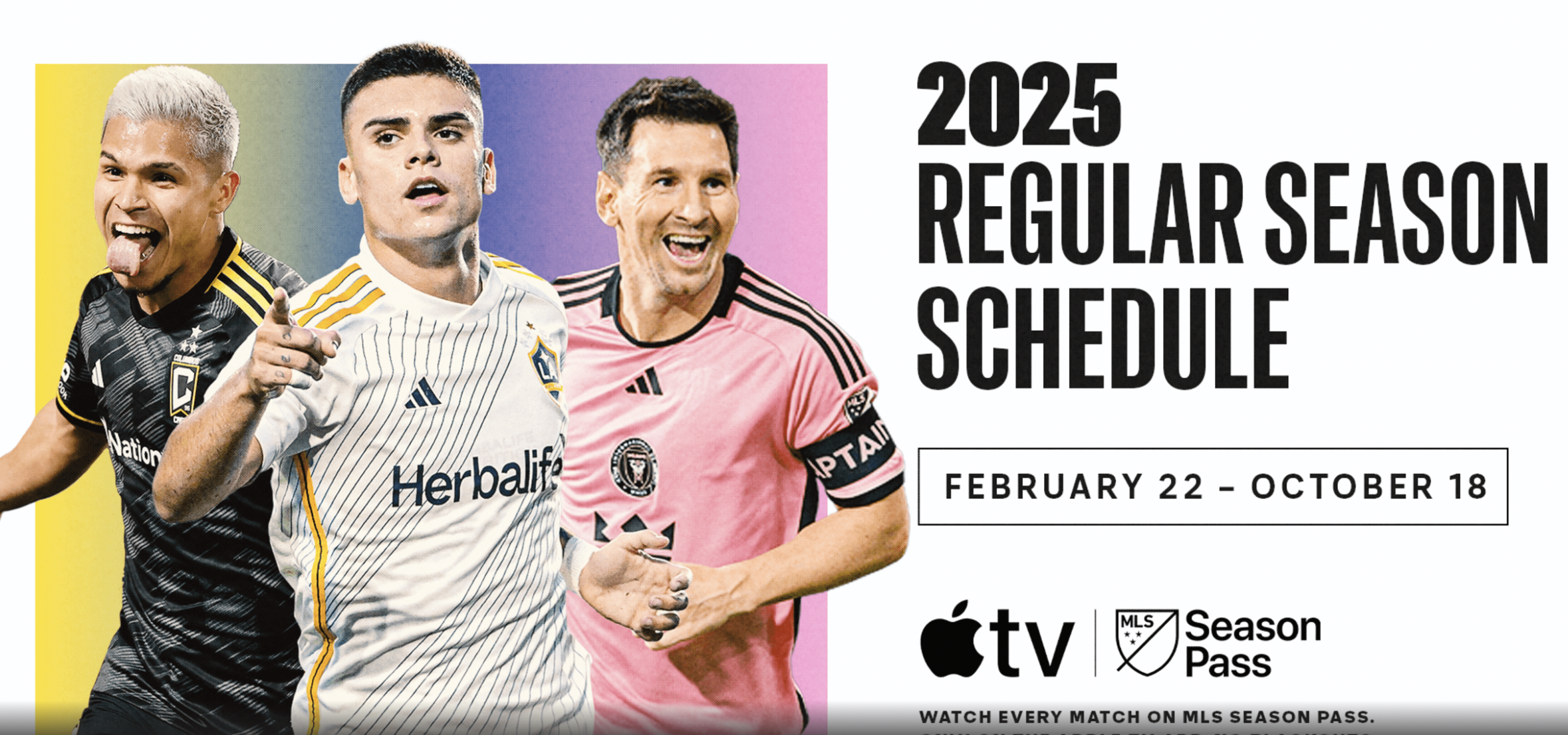 MLS unveils 2025 schedule; Leagues Cup waits until FIFA have left town, Inter Miami open in NY