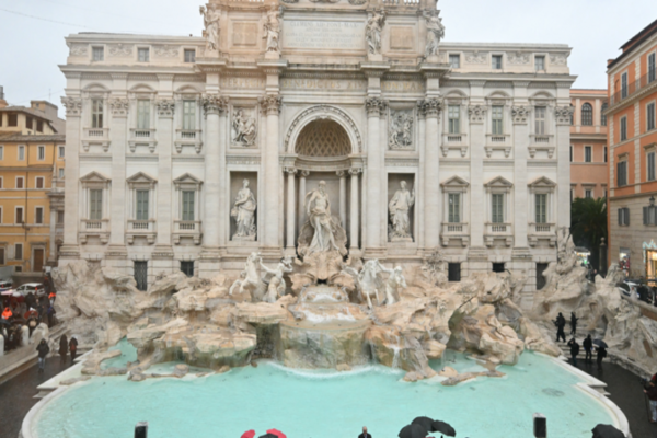 Rome to bring in queueing system as Trevi Fountain re-opens after restoration