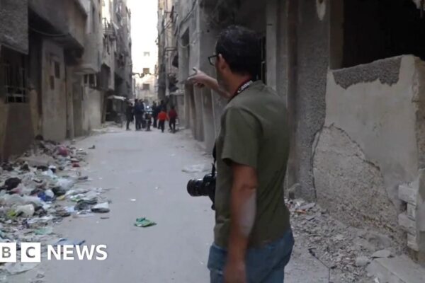 BBC reporter returns to childhood dwelling destroyed in Syria civil struggle