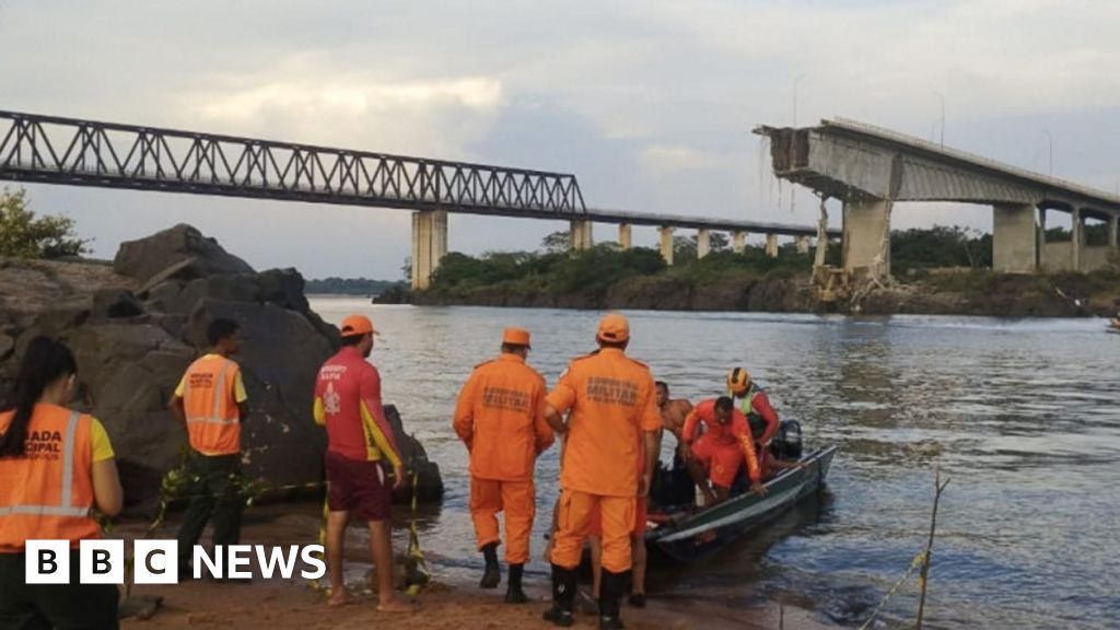 Poisonous spill fears observe Brazil bridge collapse