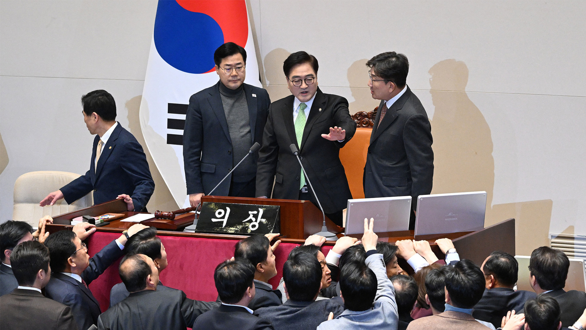 South Korean parliament votes to impeach acting president | Politics