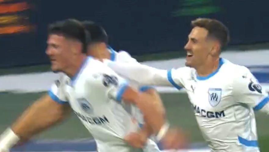 Merlin Quentin finishes mesmerizing team move in Olympique Marseille draw against LOSC Lille (Video)