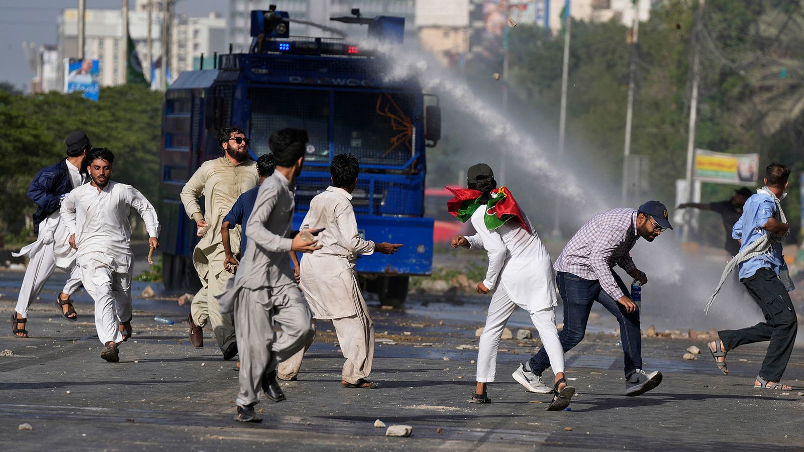 UK and US express ‘deep concern’ over Pakistan military courts convicting 25 Imran Khan supporters | World News