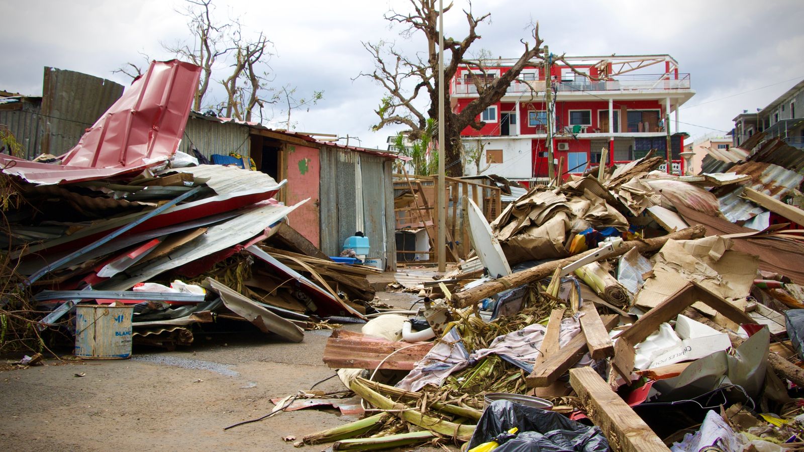 Cyclone survivors live ‘wretched existence’ on cut-off island of Mayotte | World News