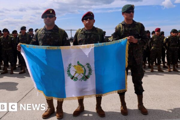 Guatemalan forces arrive to sort out gang violence