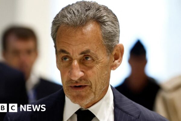 Nicolas Sarkozy goes on trial over alleged Gaddafi election funding