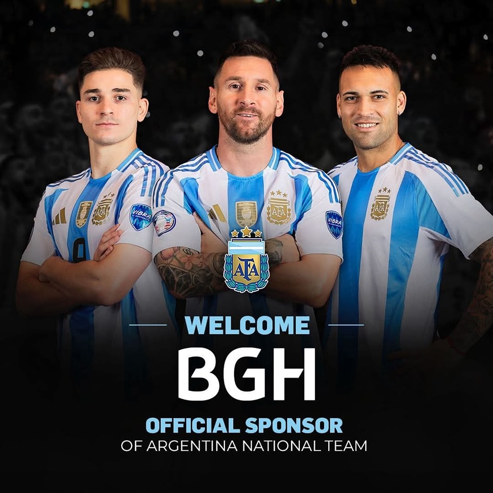 Argentina FA adds BGH to sponsorship roster through 2026 World Cup