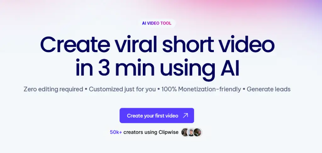 AI Video for Clipwise