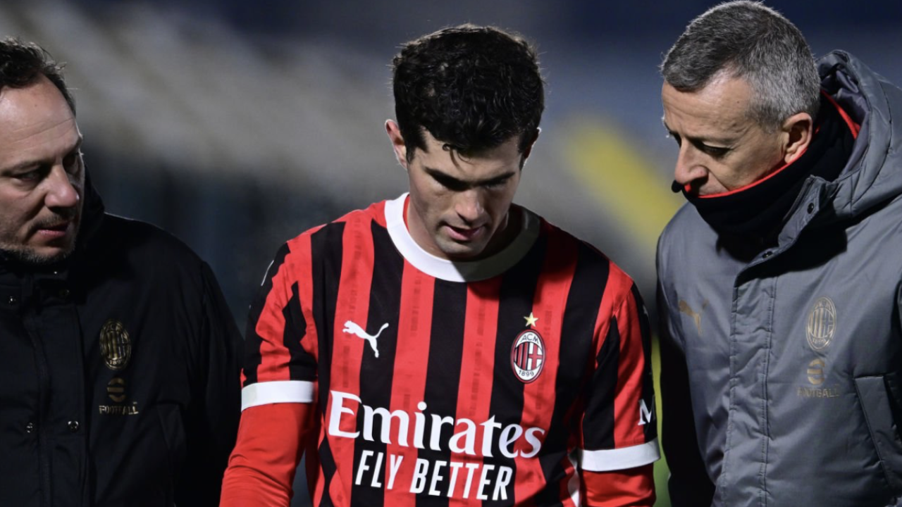 Christian Pulisic suffers latest injury in AC Milan