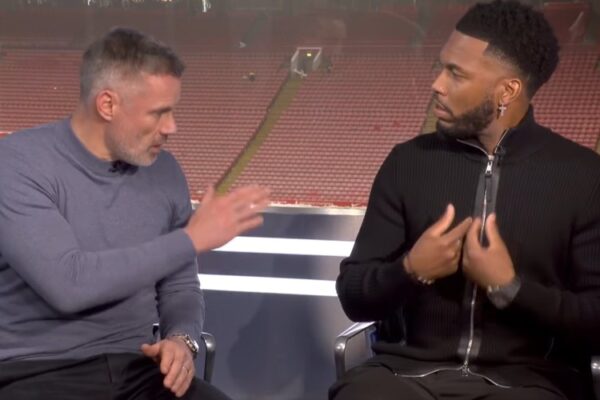 Former Liverpool stars Jamie Carragher and Daniel Sturridge argue over potential Trent Alexander-Arnold departure (Video)