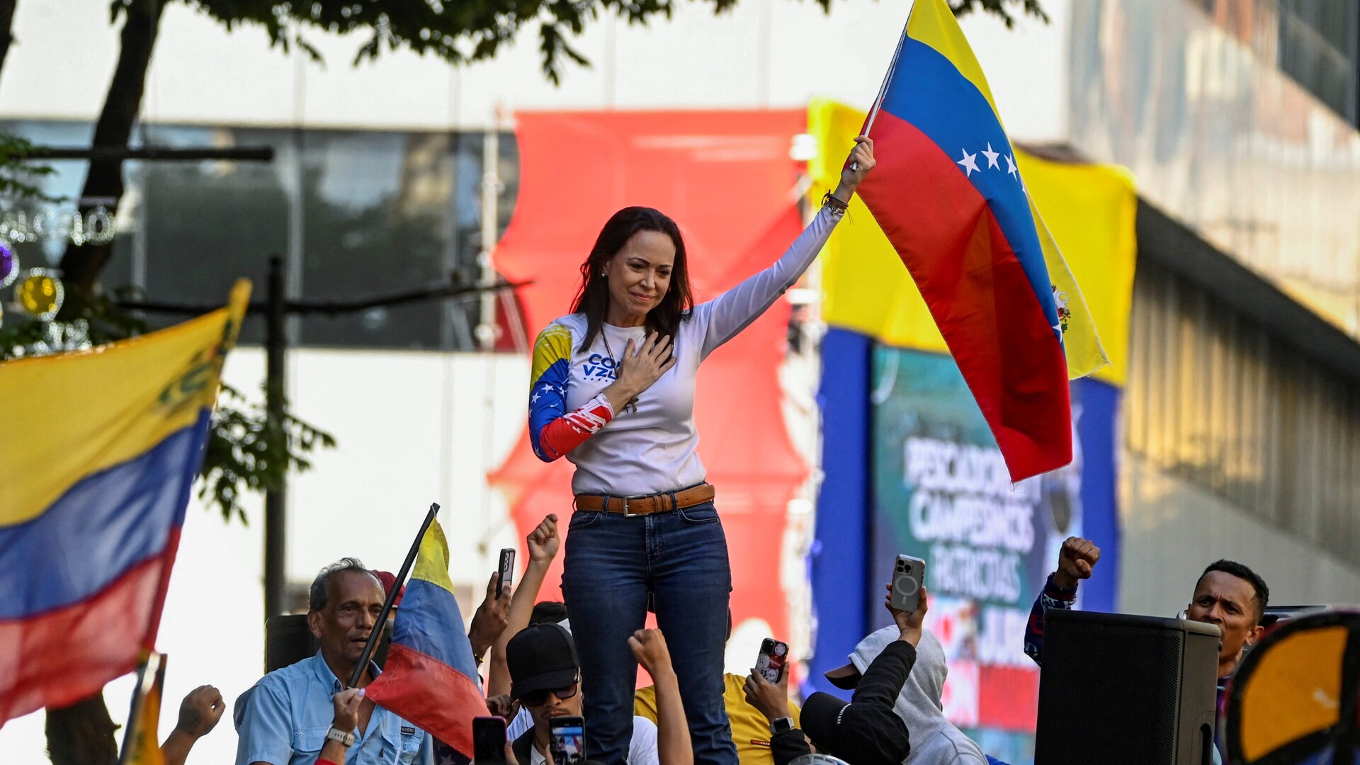 Venezuelan opposition leader arrested on eve of Maduro swearing-in