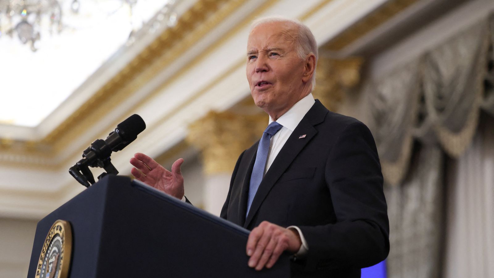 Gaza ceasefire deal is ‘on the brink’, says Biden in final foreign policy address | US News