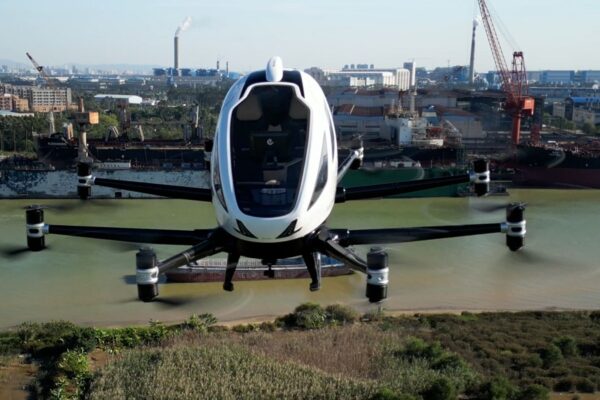 Pilotless passenger drones and driverless taxis as China pushes boundaries of how we travel | World News