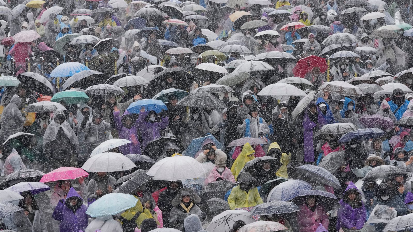 South Korea: 1000’s courageous freezing climate in Seoul to protest towards President Yoon Suk Yeol | World Information